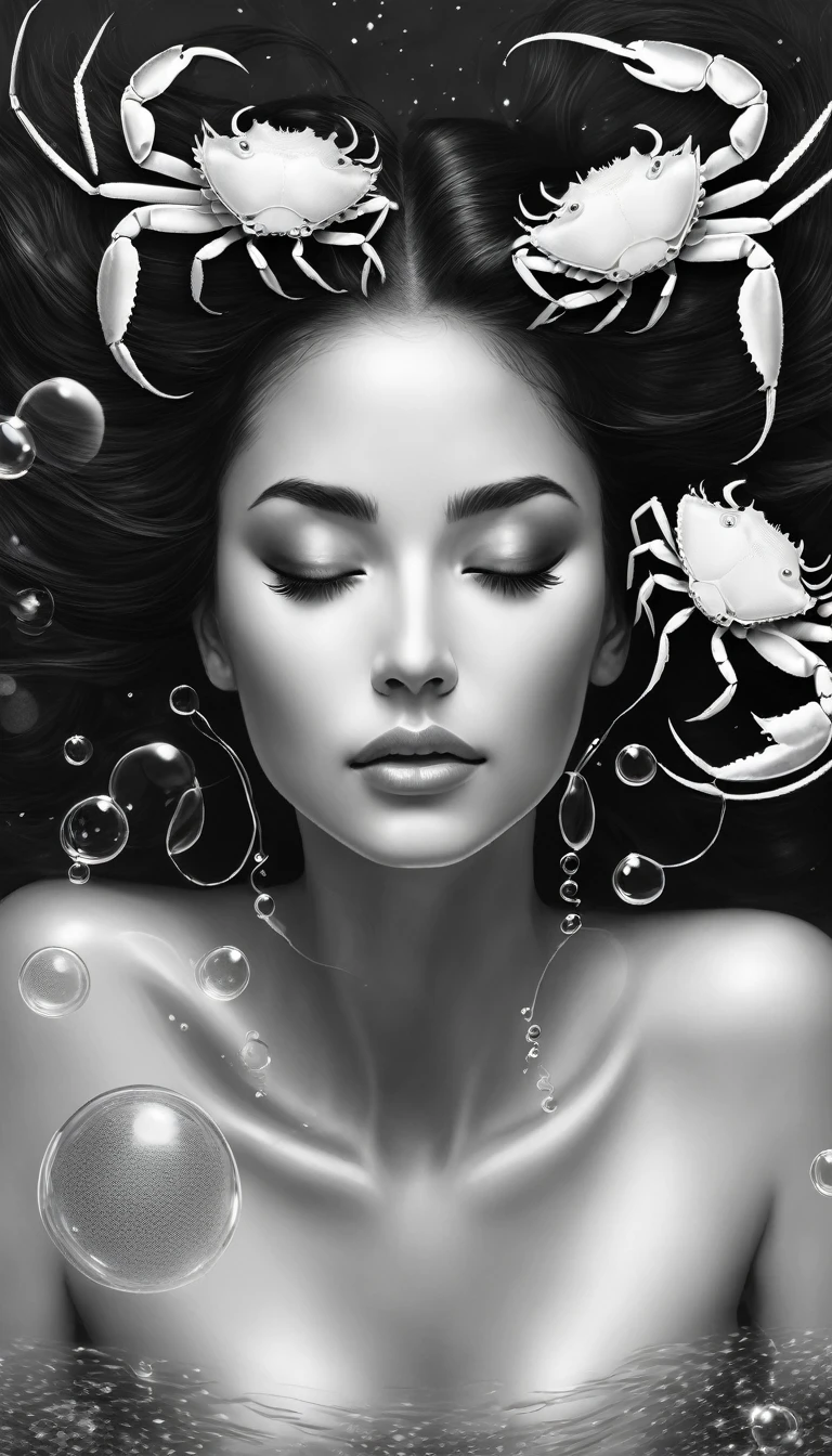 "She came to me with a serpent's kiss,As the Eye of the Sun rose on her lips,Moonlight catches silver tears I cry,So we lay in a black embrace",mysterious,very sharp focus,illustration,bathing in light,ultra realistic illustration,Caravaggio,a man,fine art,highly detailed,very sharp focus,illustration,bathing in light,ultra realistic illustration,