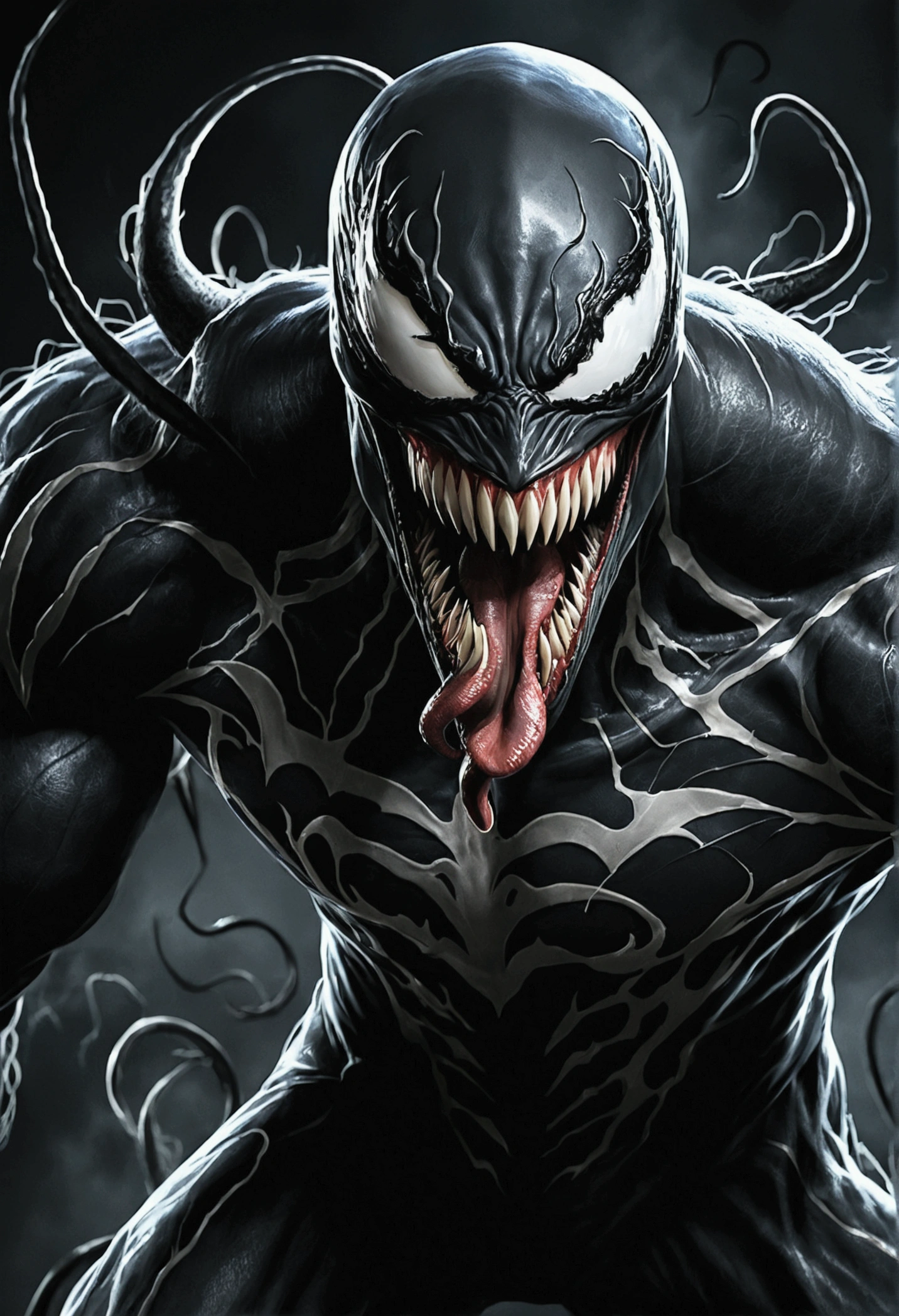 vilain character venom very strong