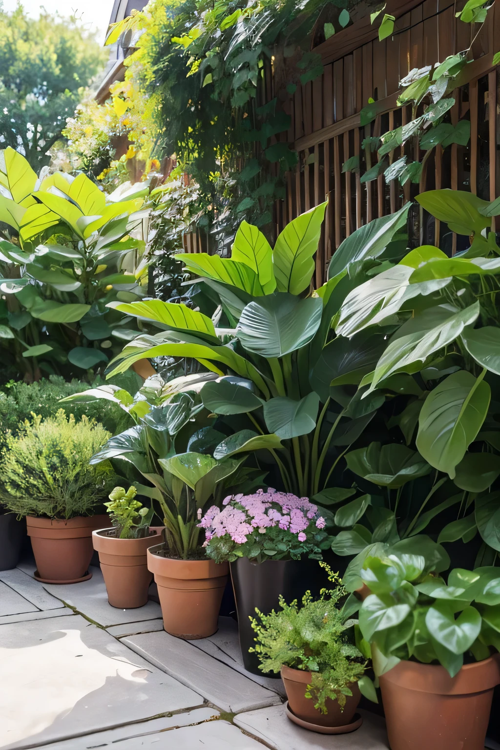 Always keep the area around your plants clean.