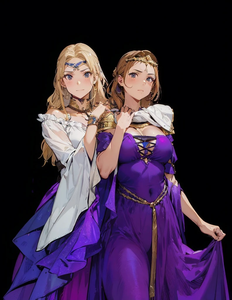 femme équilibrée et attrayante avec des yeux bleus captivants, ressemblant à l&#39;ultra-réaliste lana rohades. Jeune fille blonde, Elle porte du maquillage naturel, dégage un charme sexy en vêtement très léger , couleur de cheveux blonds et pose dans le décor de la Tour Eiffel avec un buste proéminent.