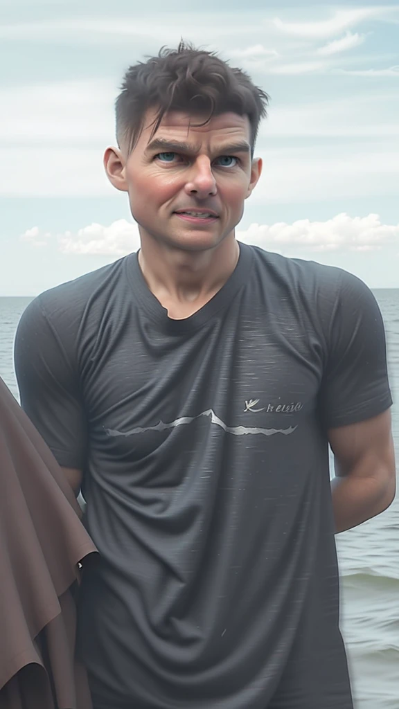 Tom Cruise, charachter, cuddly, little, meili, devian art, Trend Art Station, Digital art of, detailded, cuddly, realistice, humanoide, role, Small, Cinematic Sho,Cinematic Lights,Tom Cruise
