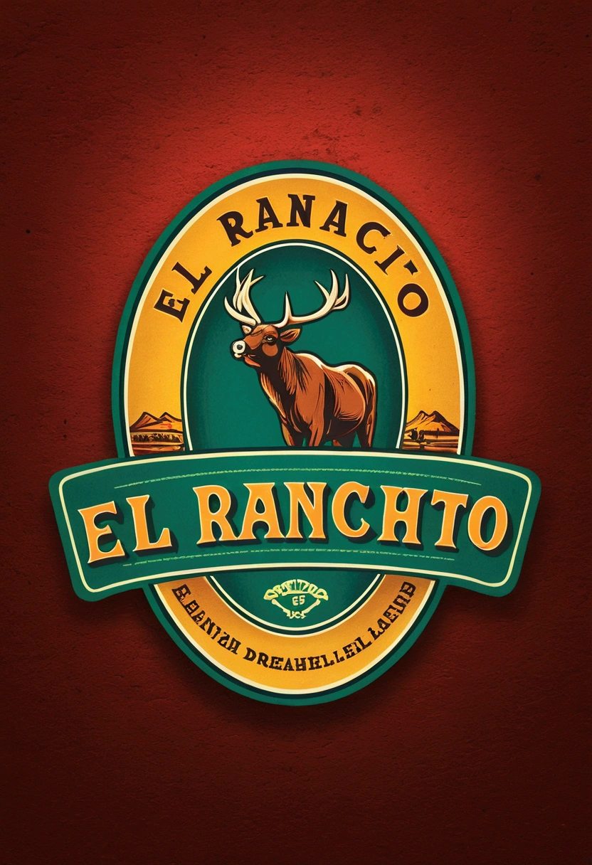 Create a logo for a bar called el ranchito