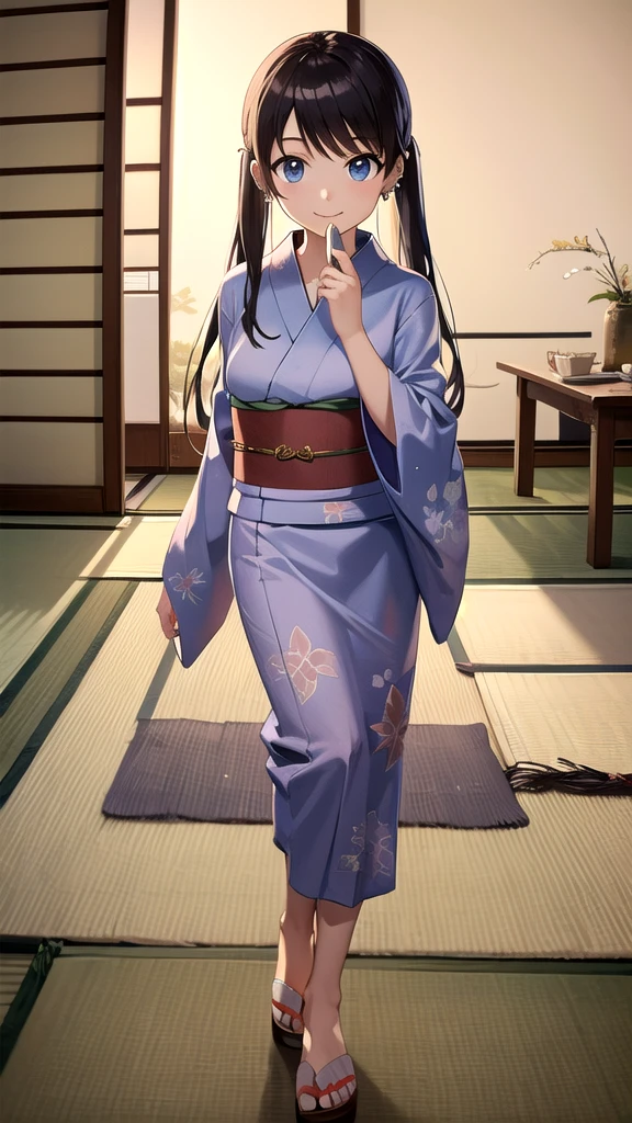 (masterpiece, Highest quality, detailed), One girl, alone, View your viewers, Winry Rockbell, Earrings,
yukata, kimono, heart, print kimono, kimono, indoor, tatami, sliding door, cushion, Fan, Kotatsu, Fisheye Lens, Indian Style, Put your hands on your feet, smile, Mouth closed