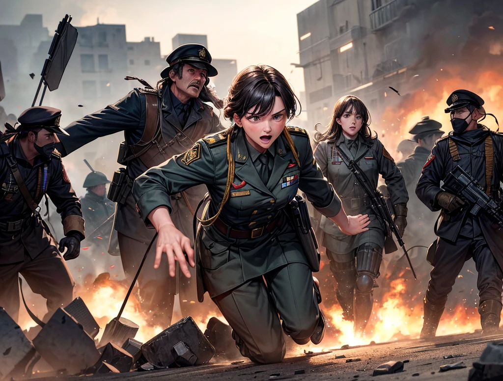 Avencia, a city torn apart by war, I, Halz Madhouse, found myself thrust into an unexpected role 
of leadership. My team and I were stationed in a makeshift command center within the disorder
of battle, monitoring incoming reports when the tragedy struck.
(Flashback Scene)
The air crackled with tension as we tracked enemy movements. Just moments before, Lieutenant 
Colonel Kane, our commanding officer, was strategizing when a missile struck our position. The 
explosion ripped through our command center, leaving devastation in its wake and claiming 
Lieutenant Colonel Kane's life.
In the confusion, shock gripped me as I realized I had no choice but to takeover. With Lieutenant 
Colonel Kane's final orders resounding in my mind, I become the acting commanding officer. 
My team looked to me, their eyes reflecting uncertainty and grief, but I had to lead us through 
this mayhem.
Adrenaline surged as I assumed command. I issued orders with urgency, directing my team to 
fortify defenses and maintain crucial communications under relentless enemy fire. Each decision 
weighed heavily on my shoulders, the responsibility pressing down as I strived to honor 
Lieutenant Colonel Kane's legacy.
Enemy forces pressed on, testing our defenses, but I refused to falter. I made split-second 
decisions, maneuvering us to counter their advances while ensuring our communication links 
remained intact. Every command carried the weight of lives depending on me, a responsibility I 
bore with steely resolve.
As the battle subsided and the smoke cleared, I stood within the aftermath, my heart heavy with 
loss. The reality of war had left its mark, marking the beginning of a journey fraught with 
challenges and the indelible scars of leadership.