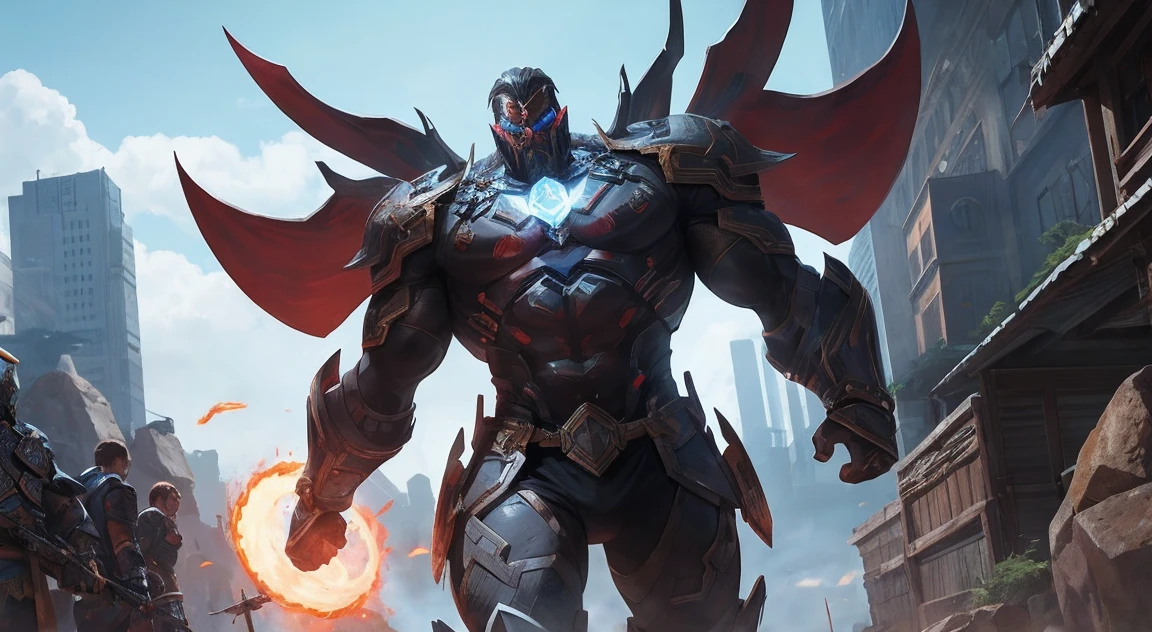 Laputa、Ultra HD、Giant God Soldier、8K、Character Design、masterpiece、