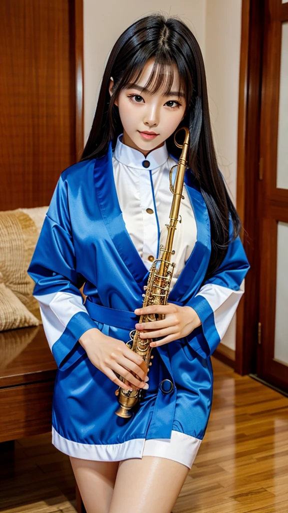A Korean saxy girl with big