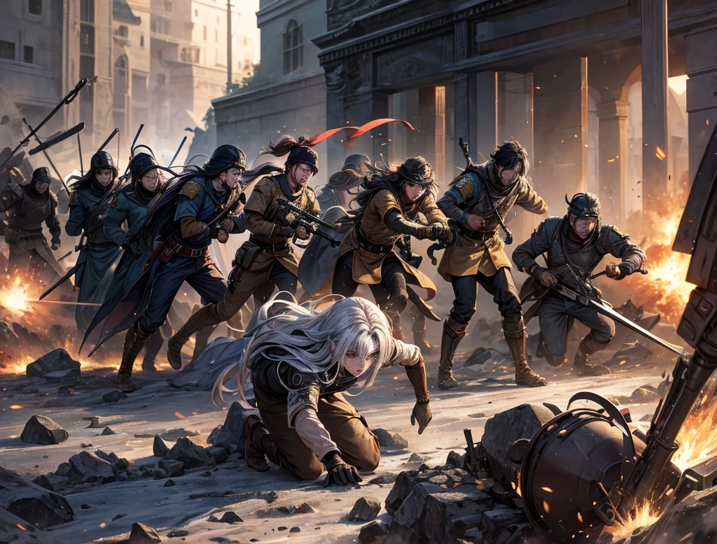 Day after day, Halz and his company endured the relentless onslaught of battle. They faced
ambushes, artillery barrages, and fierce close-quarter skirmishes. Each engagement tested their
spirit and demanded decisive action from Halz as their leader.