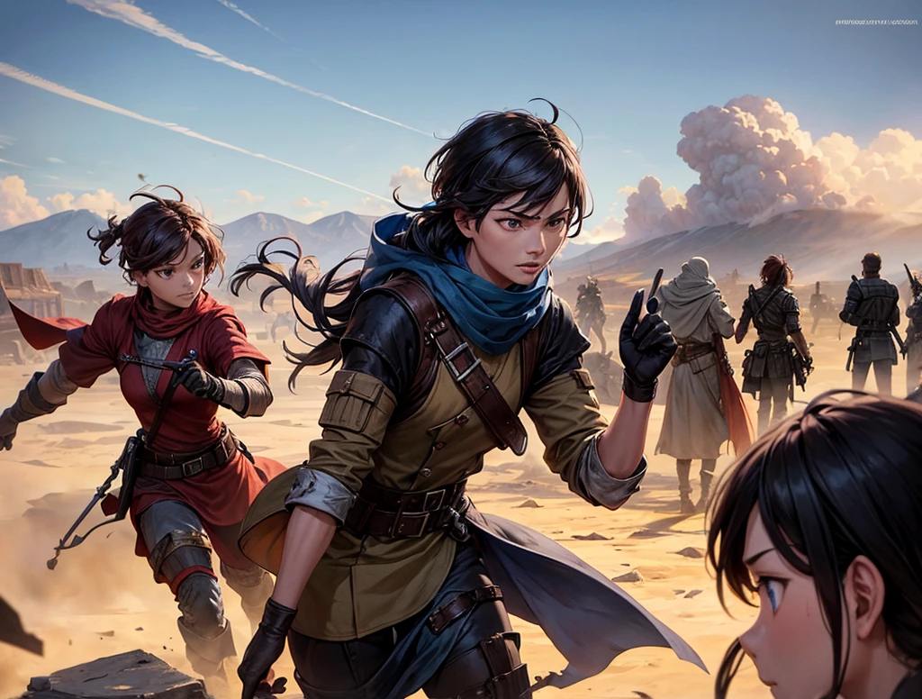 In this dangerous area, enemies are not the sole difficulties; scavengers of war also roam the 
desolate plains surrounding Fort Acel. Among them are opportunistic figures—mostly slave 
traders—who operate with ruthless efficiency. Their neutrality is a facade, driven solely by profit 
and self-preservation within the chaos of war. They scavenge battlefields for resources, trade 
goods with both sides, and lurk in the shadows of the frontier.