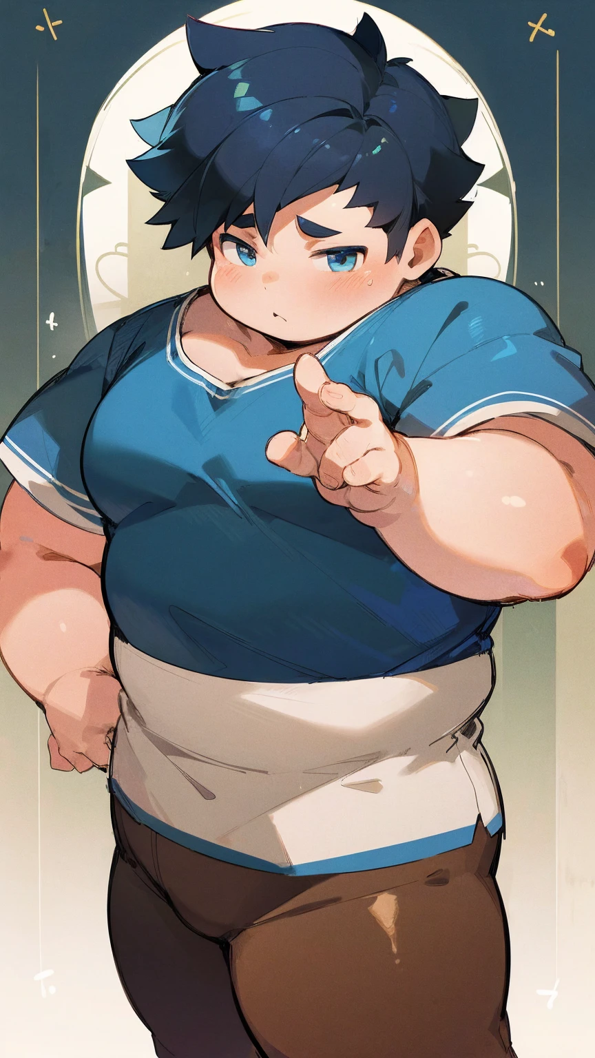 ((androgynous)), beautiful, (very short hair), (pudgy face), (thick),(ikemen), ((boyish)), (handsome), ((beefy)), (cool), (chubby), (へそ), muscular