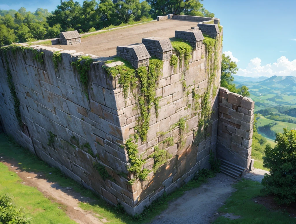 Just a military fort woth walls