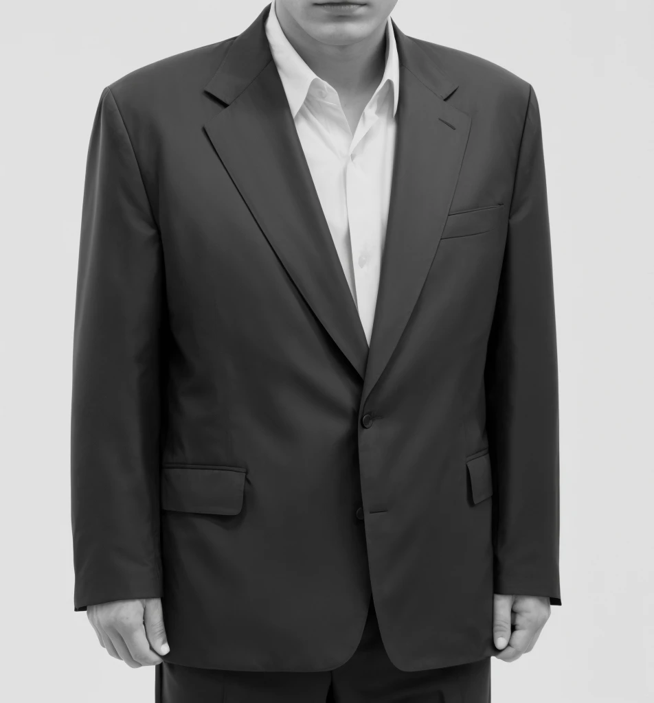 Man in jacket and shirt
