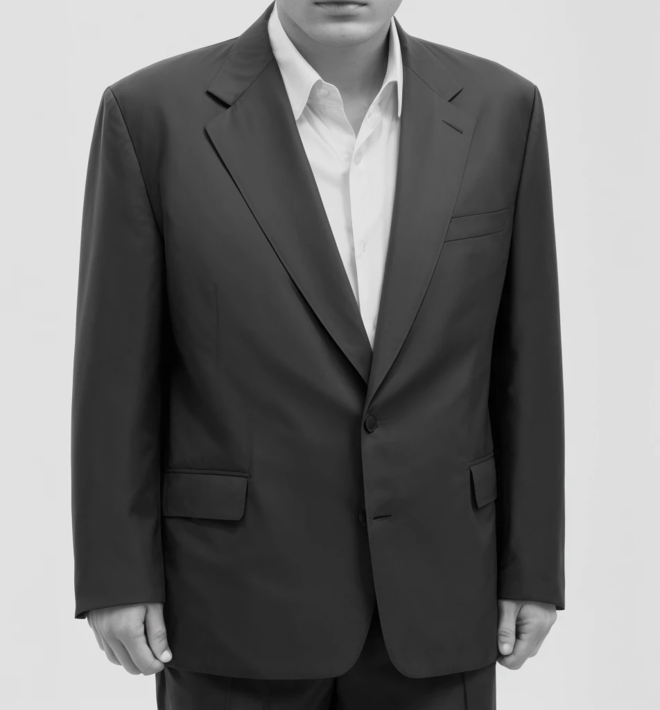 Man in jacket and shirt