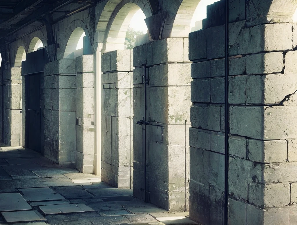 Just a military fort with walls
... Heavily guarded by the military and it's dark , it feels like prison