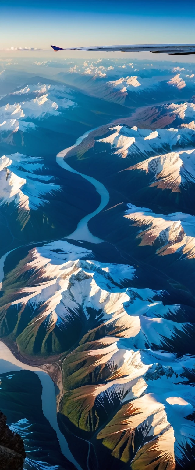 (Highest quality),(masterpiece:1.2),(Very detailed:1.2),Ultra-high resolution,RAW color photos,8K,Vast landscape photography,Realistic photos,Elaborate photos,Skydiving viewpoint,Written boundary depth,Sharp focus,In the clouds,America,Denali,Asahi,Beautiful colors,Written boundary depth,Wide Light,Low contrast,Backlight,Sharp focus,Vibrant colors,moving composition