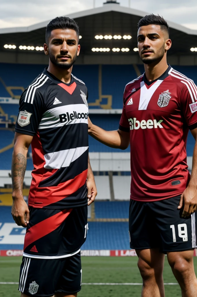 Believe me, a combination of football shirts between Alianza Lima and Caracas FC