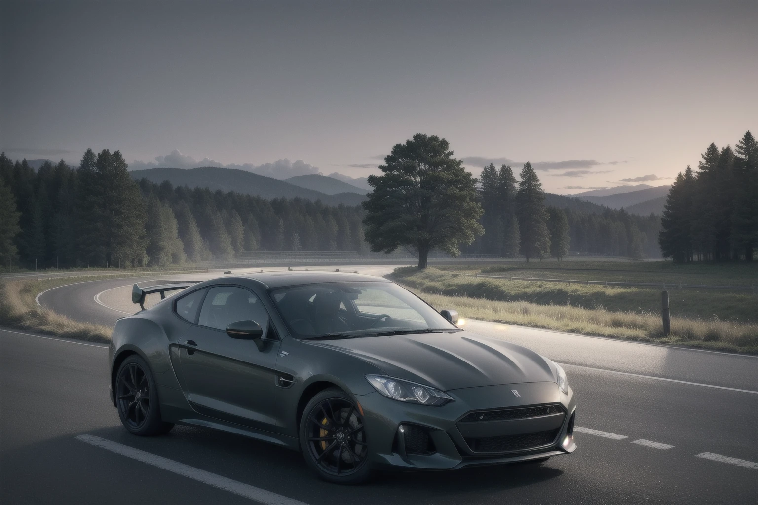 outdoors, sky, cloud, tree, no humans, night, ground vehicle, motor vehicle, motion blur, car, road, vehicle focus, sports car,
cinematic film , realistic , shallow depth of field, vignette, highly detailed, high budget, bokeh, cinemascope, moody, epic, gorgeous, film grain, grainy,