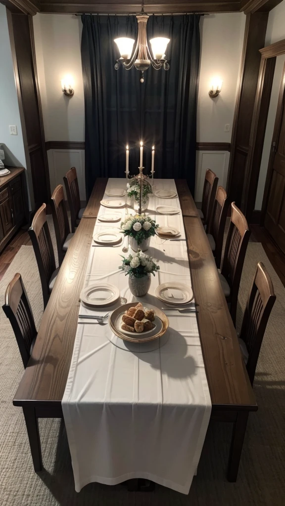 Make image d3 a holy supper table