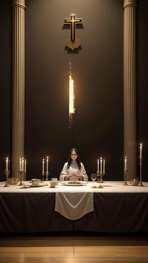 Make the Holy Supper image without people
