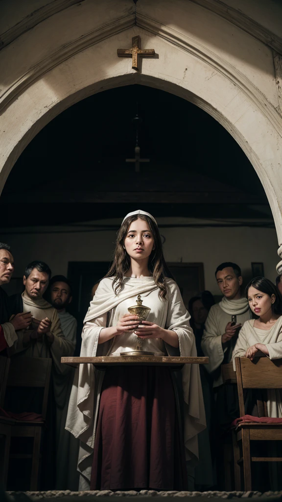 Make the Holy Supper image without people