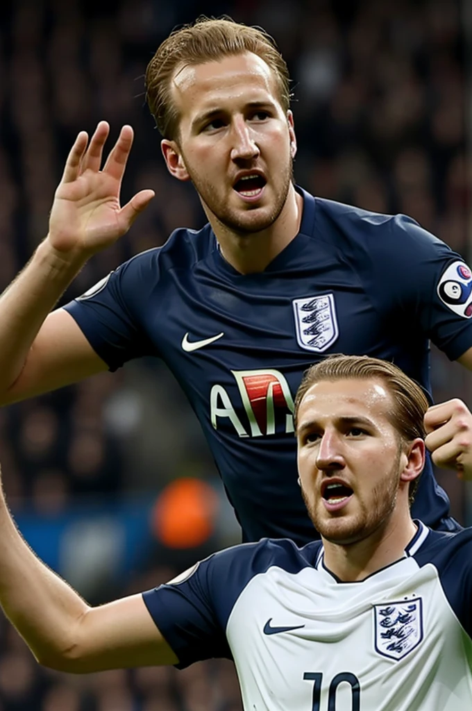 Harry Kane getting rid of bad vibes