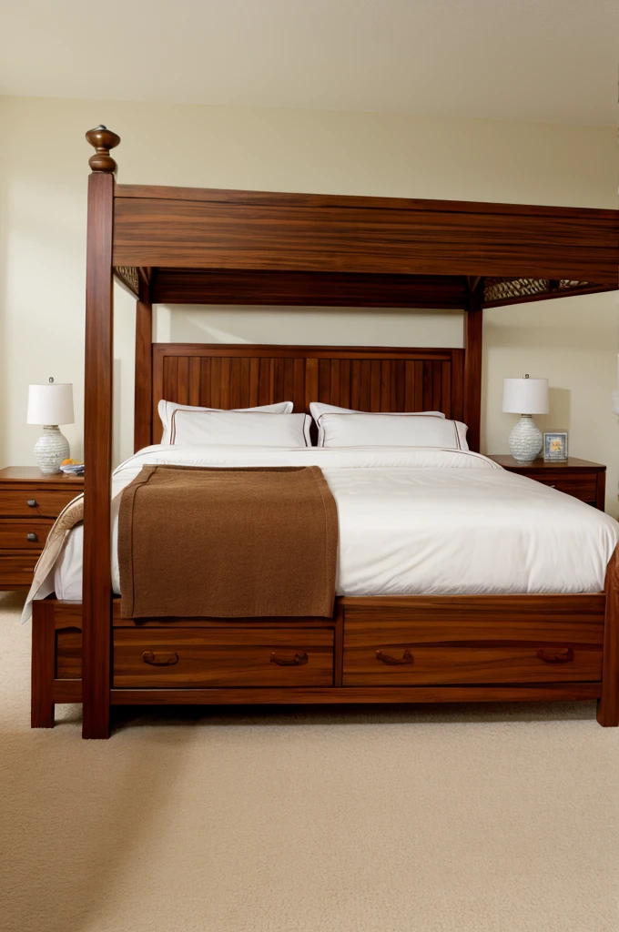 Bedroom color combinations for burma teak furniture