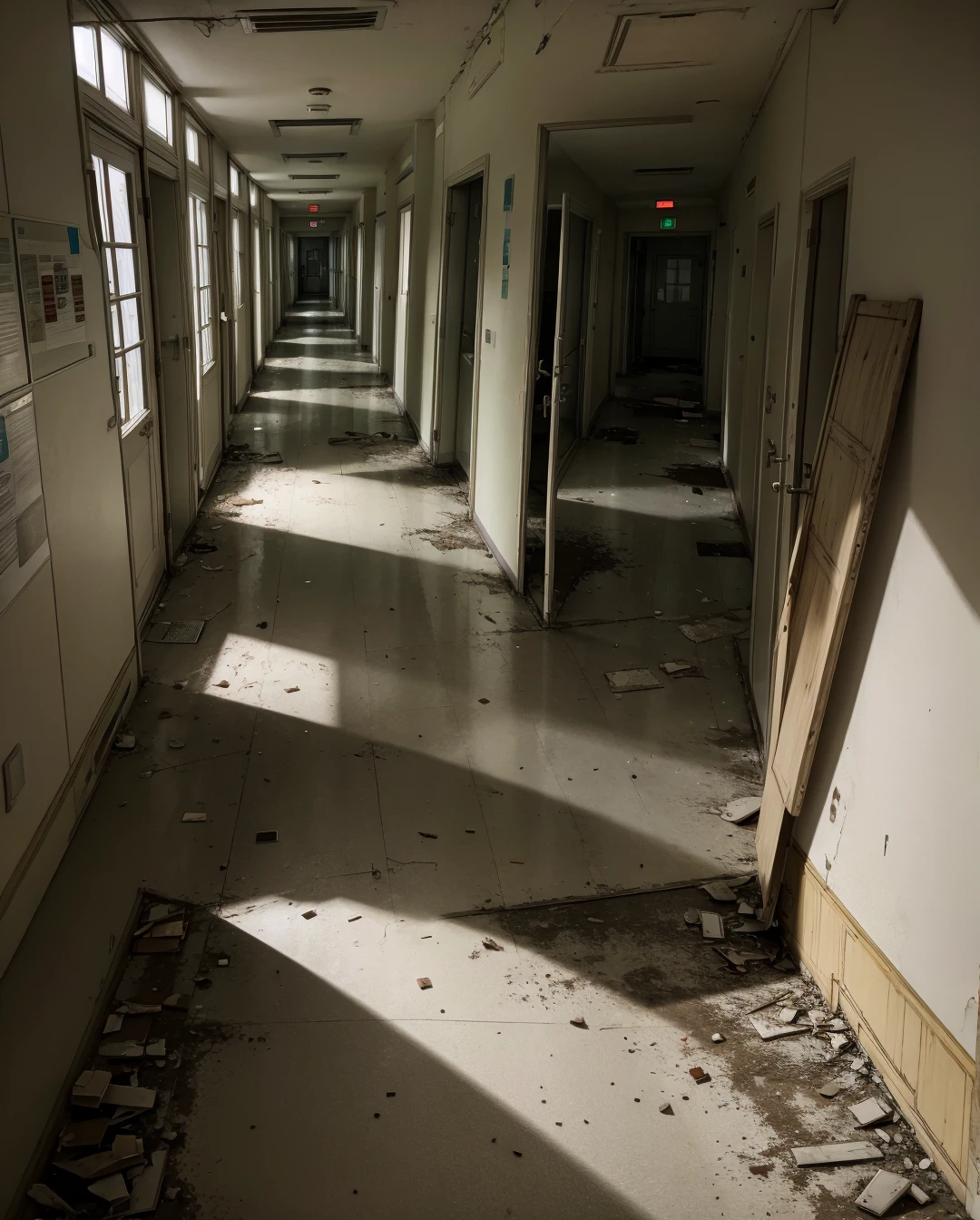 Hospital abandoned