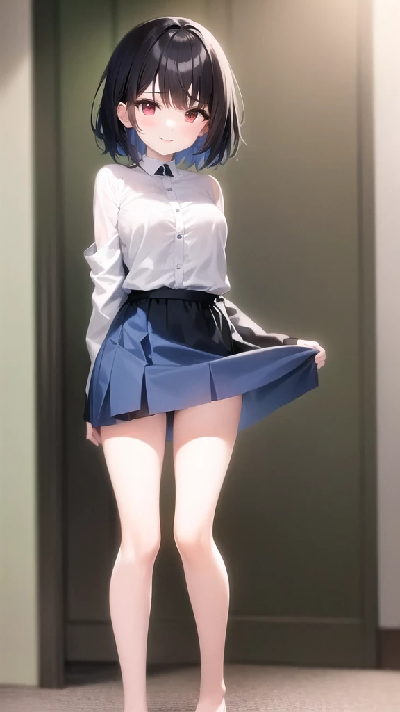 One girl、childish、(childish:1.4)、(life-like体つき)、Denim skirt、(I can see panties:1.4)、(Ultra-detailed描画)、(Super high quality drawing)、(32K)、(mysterious girl)、 Looking down, (Have a keen eye)、Skirt, ((Standing on one leg:1.2)), Smaller chest, From below, Kicking,,shoes, (Ultra-detailedﾊﾟﾝﾃｨｰ:1.1),(超life-likeパンティー:1.1)、(White panties),(life-likeｷｬﾒﾙﾄｰ:1.2)
