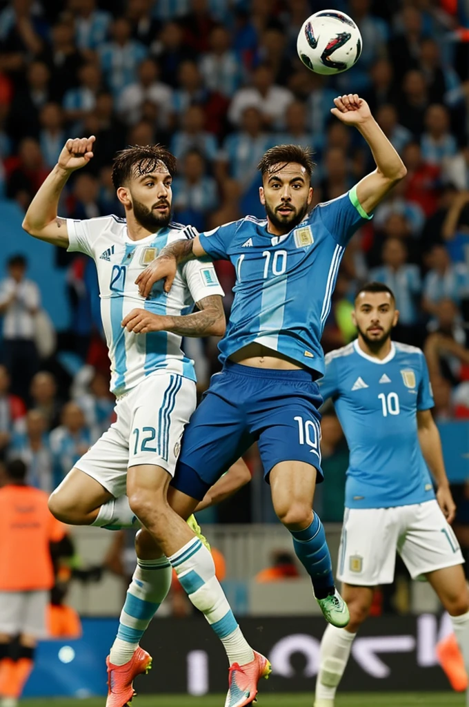 Make an image of Argentina losing the Copa América 