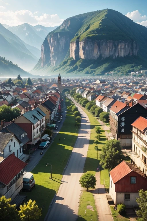 a town