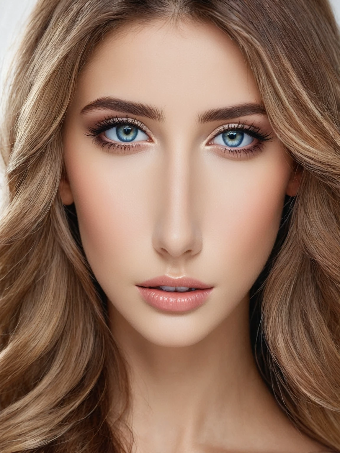 ideal skin maximum realistic photo quality beautiful eyes perfect