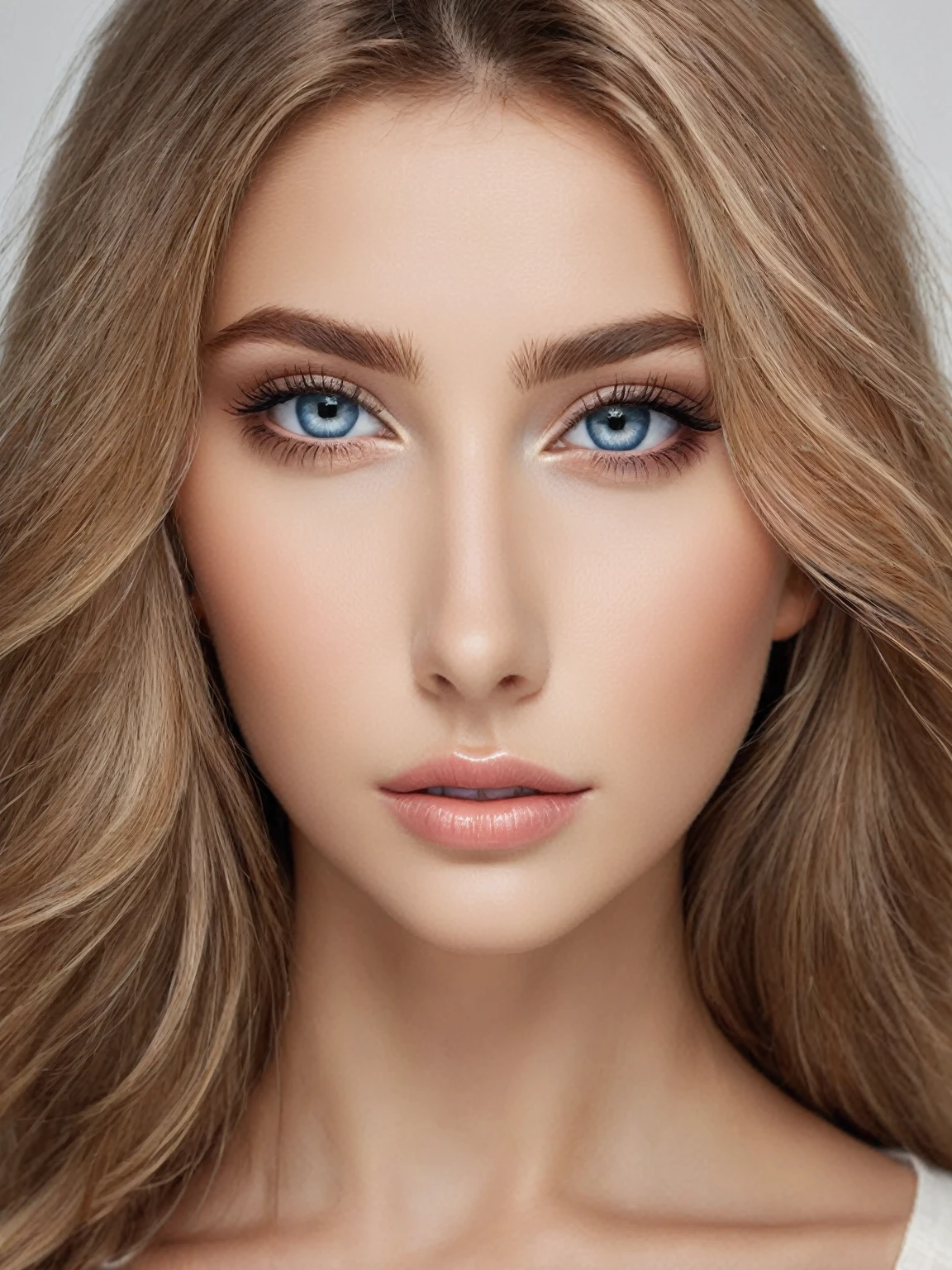 ideal skin maximum realistic photo quality beautiful eyes perfect 