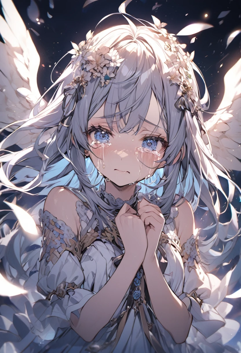 Crying angels
