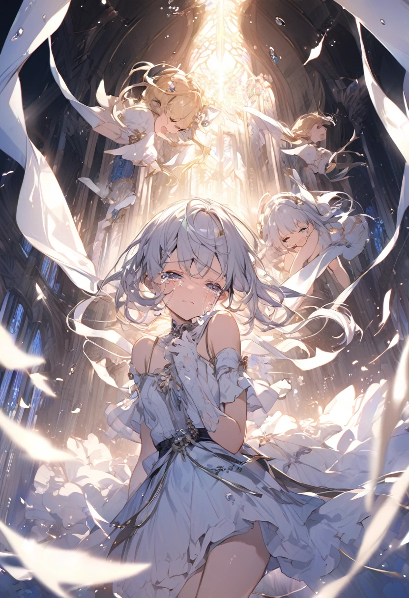 Crying angels 