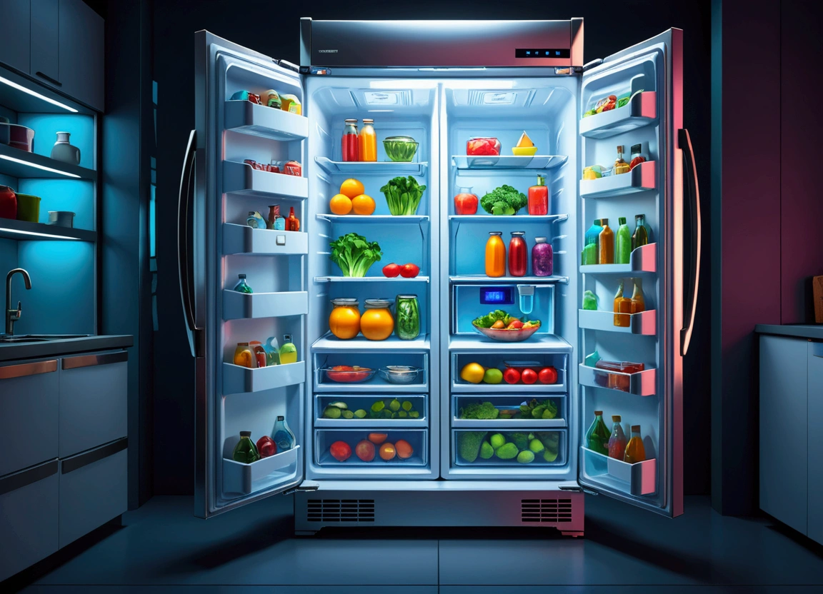 A refrigerator