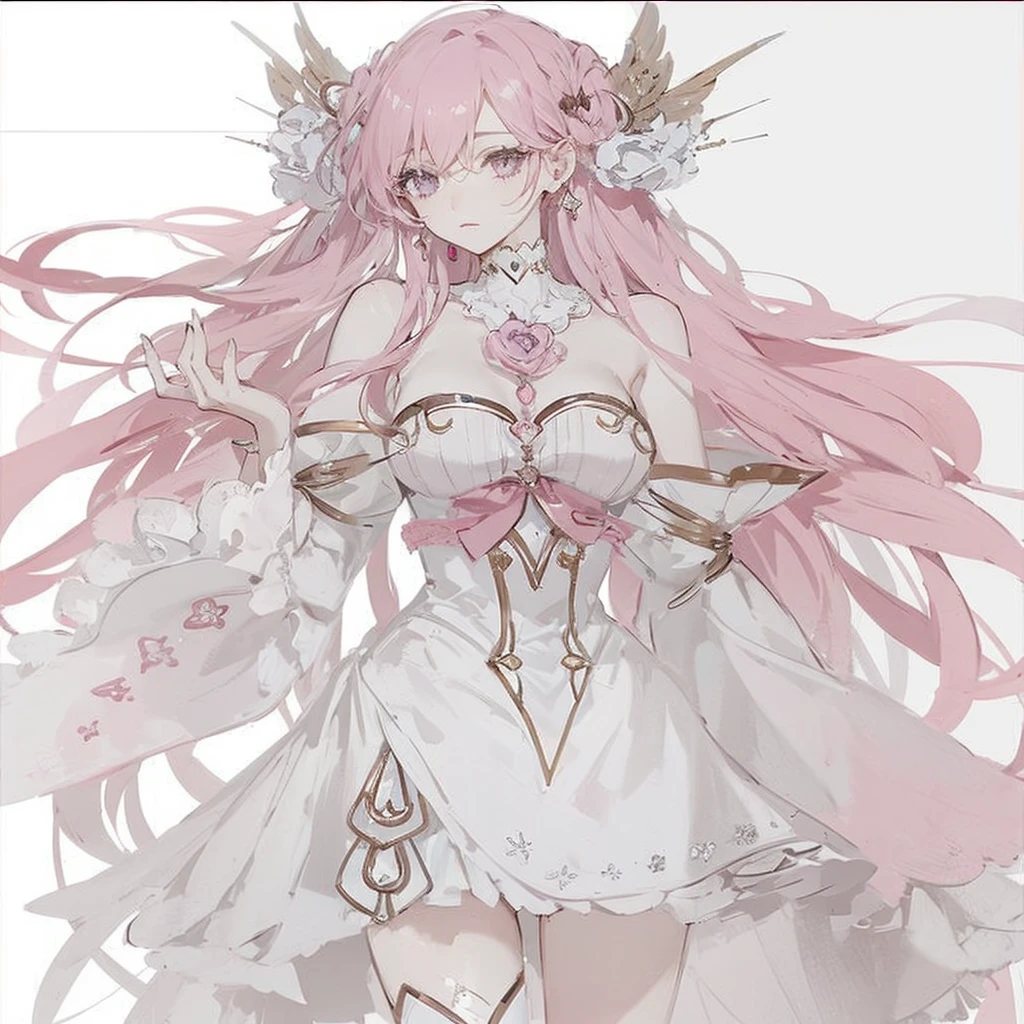 A magical girl who has an outfit decorated with song notes