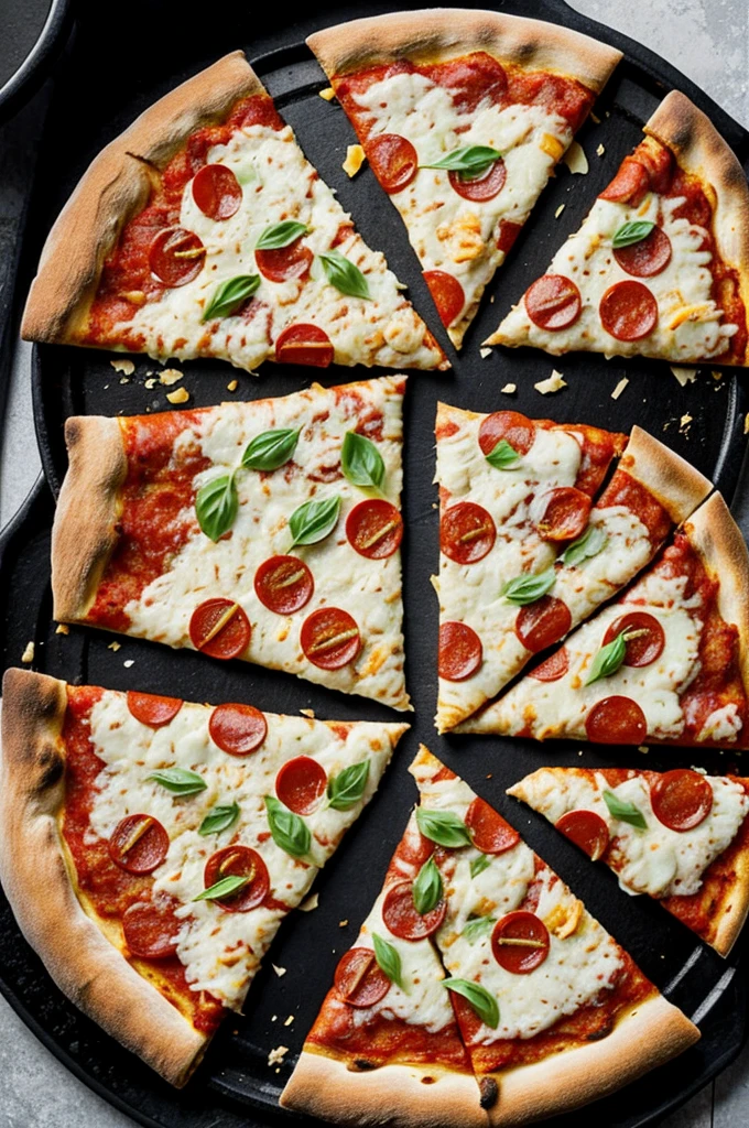 Universal band with pizza slices