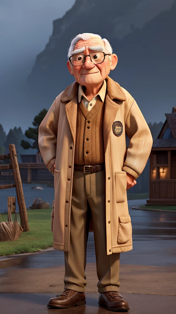 The old man, always wearing the prize jacket, must be the Rain Man, looking even more uptight in his mourning clothes. He mutters a few words, but he doesn't shed a tear as he sees off his silly son's body, which has turned to ashes along with a photo of him when he was six. He picks up the light urn, drunk on tequila, his eyes watering, his voice trembling, and feeling lonely. On the home screen of his smartphone, he catches a glimpse of his grandson, who looks just like his son when he was six.