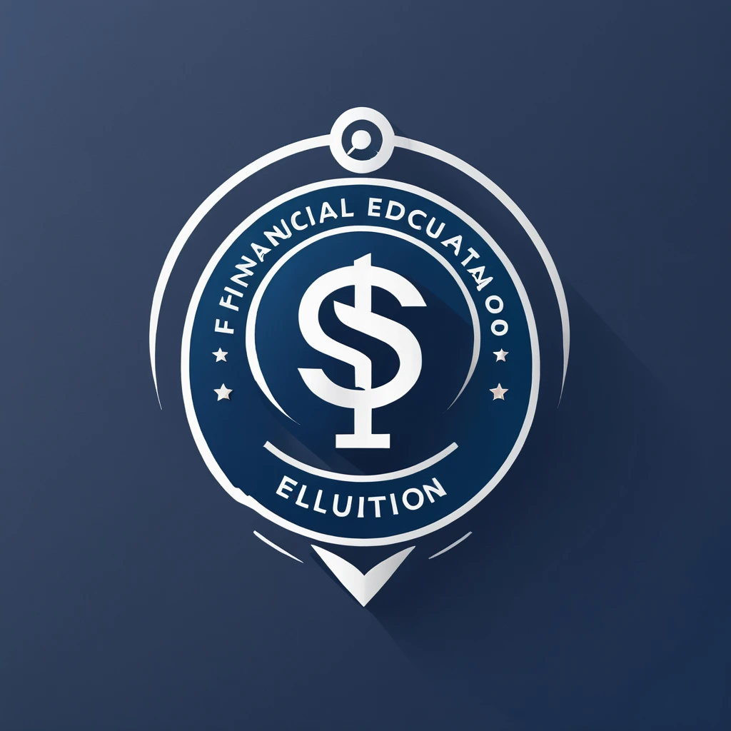 Build a professional logo on financial education
