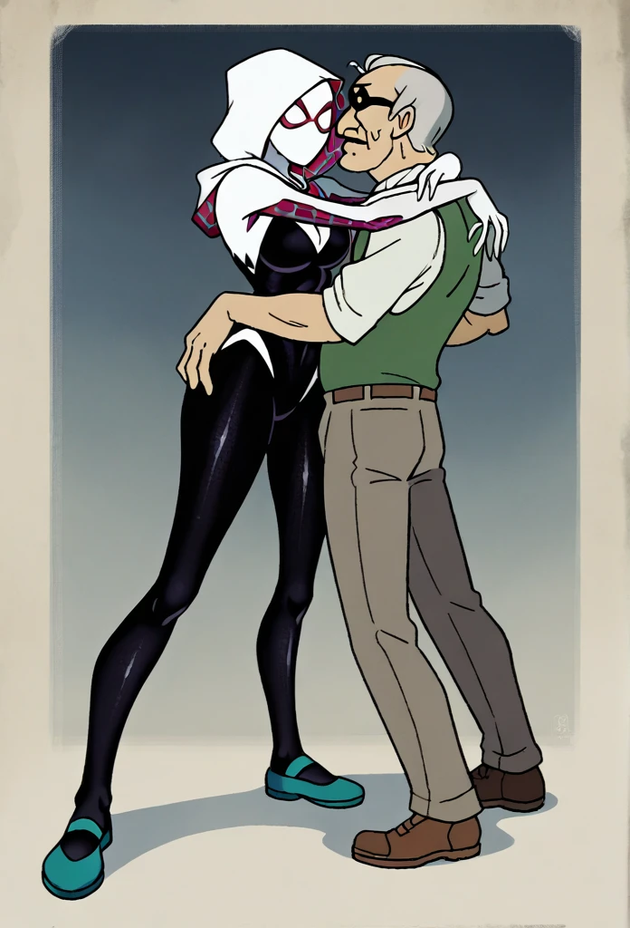 
Masterpiece , best quality , Masterpiece , best quality , Spider Gwen , ผู้หญิง 1 person, mask , Leotard , abdomen , big breasts , Long legs , Put your hands on your hips.. , canvas shoes , 1 person , old man , molest , claw , hug kiss , abandoned factory ,