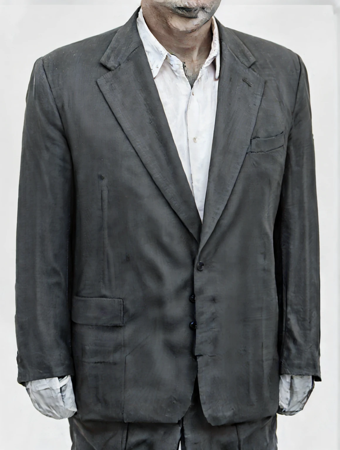 Man in jacket and shirt