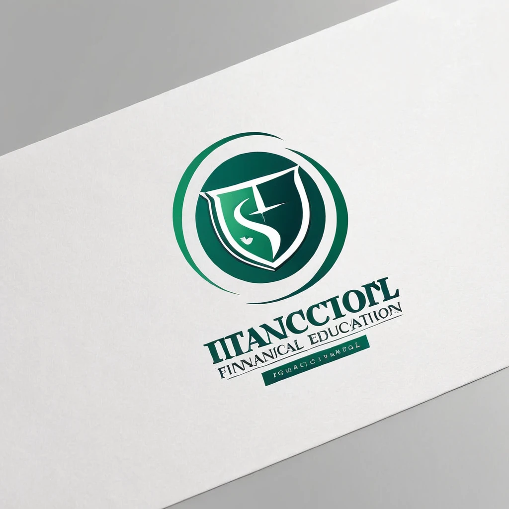Build a professional logo on financial education