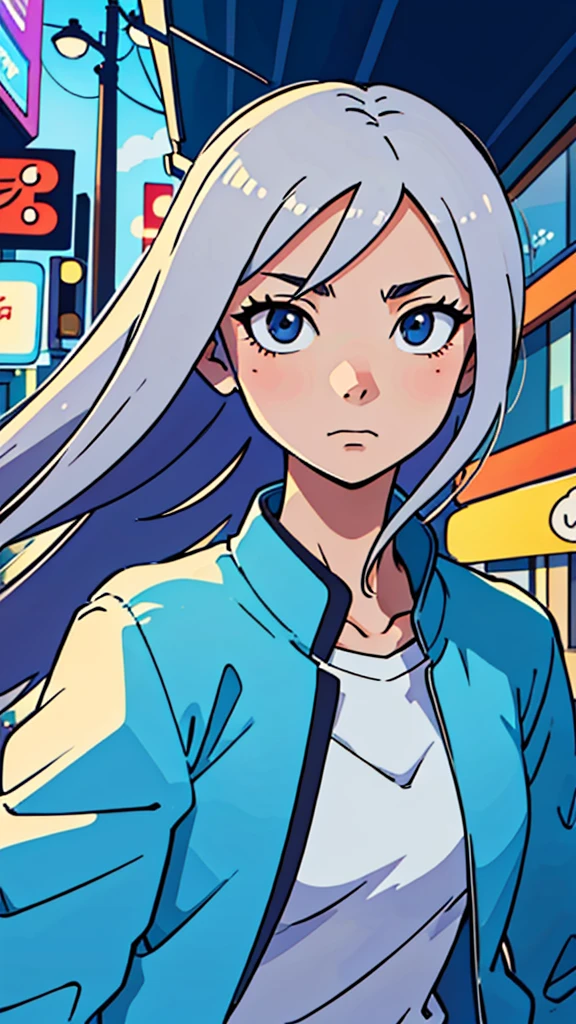 (best-quality:0.8),
(best-quality:0.8), perfect anime illustration, extreme closeup portrait of a pretty woman walking through the city