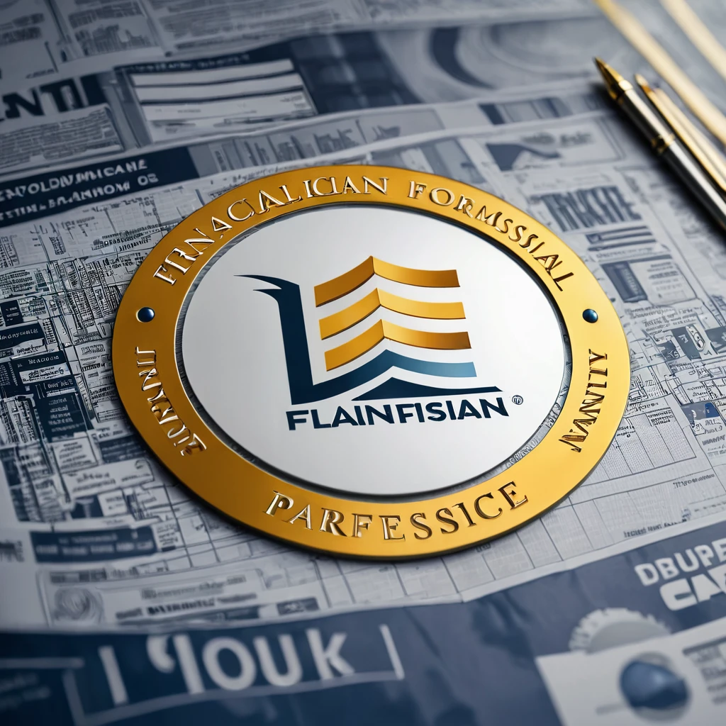 Build a professional logo on financial 