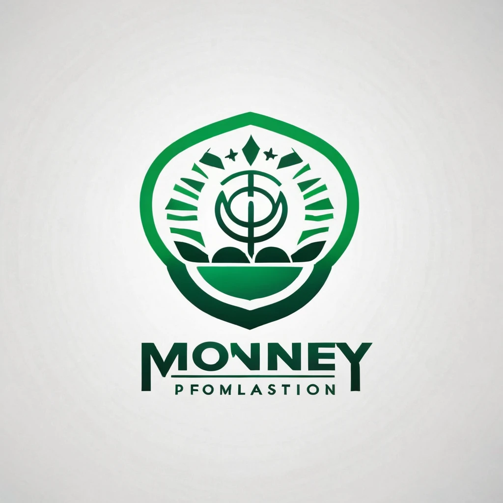 Make a professional logo about money that attracts the population