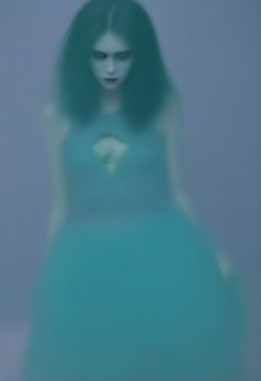 details Intricate, A cousin of Odel Schwanck:1.2, hair green, skull, torn garments, below the chest, overskirt, fancy, swirly vibrant colors, ethereal lighting,hand behind head, 8K, 4D.