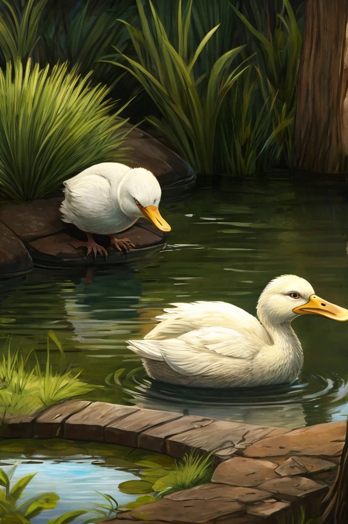 The ugly duckling keeps a secret that would change the entire pond 