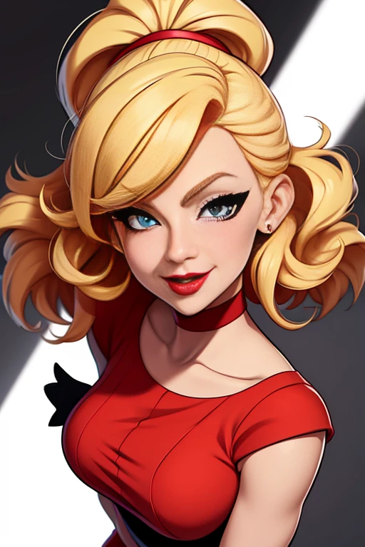 8k,cartoon woman with blonde hair and red lips walking, in cartoon style, caricature style, cartoon artstyle, cel shaded:15, cel shaded!!!, caricature illustration, charicature, caricature!!!, cartoon character, cartoon digital art, cartoon portrait, caricatural, digital art cartoon, cell shaded adult animation, caricature, cartoon image, toon rendering