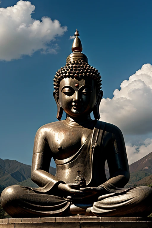 Gautam Buddha in angry