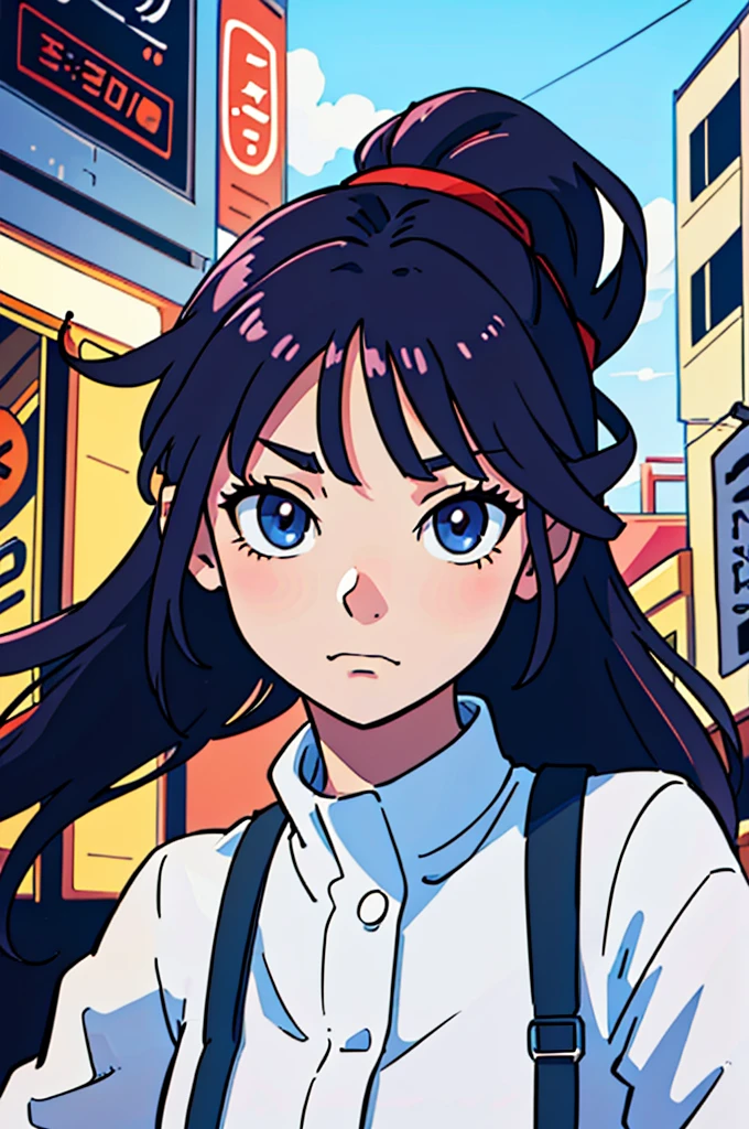(best-quality:0.8),
(best-quality:0.8), perfect anime illustration, extreme closeup portrait of a pretty woman walking through the city