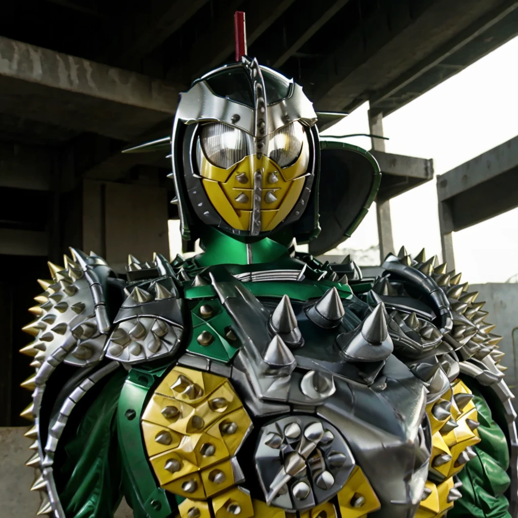 Kamen rider durian. Spike armour.kamen rider. Solo. Super sentai. Kamen rider bravo